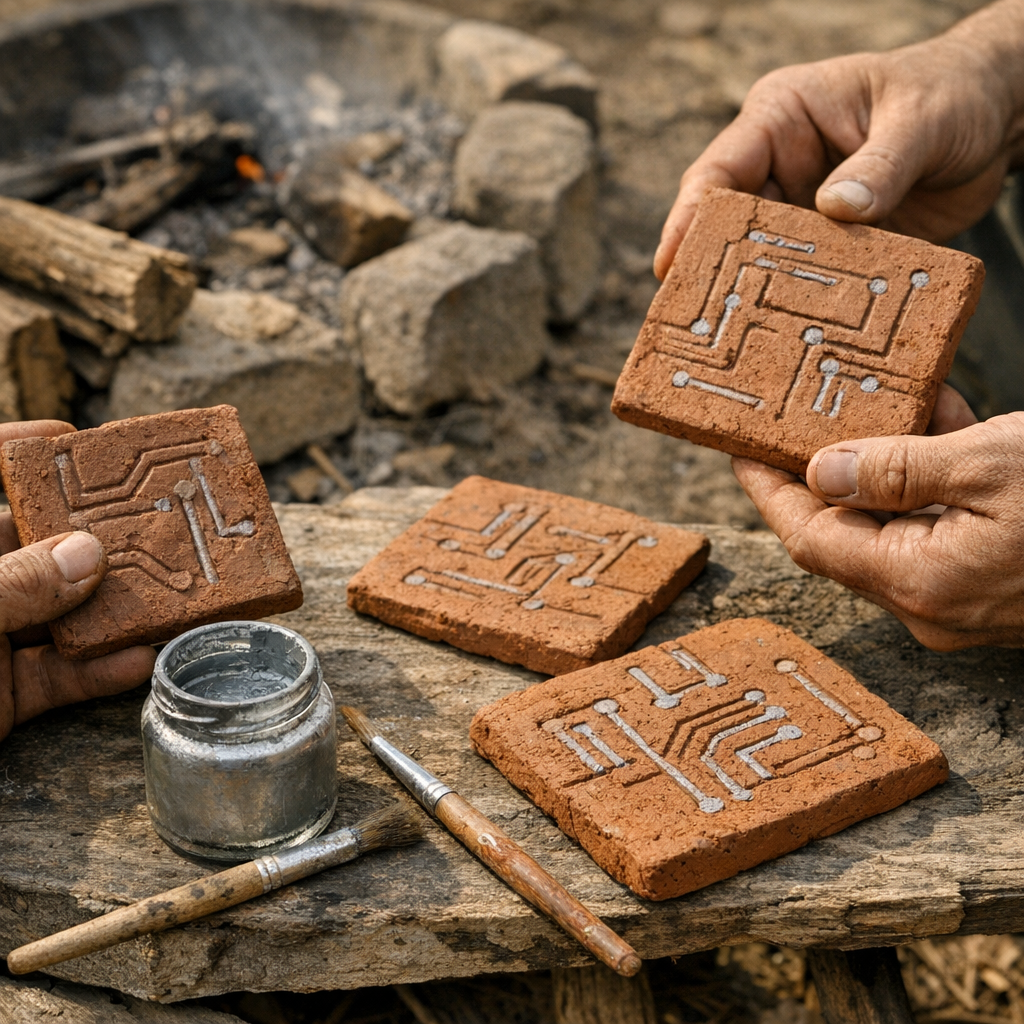 黏土 PCB 教程：一块泥板，逼硬件供应链说实话