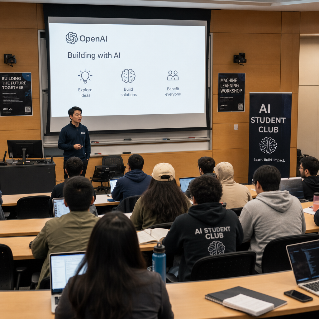 OpenAI把手伸向高校社团：不是正式校园计划，但入口已经摆好