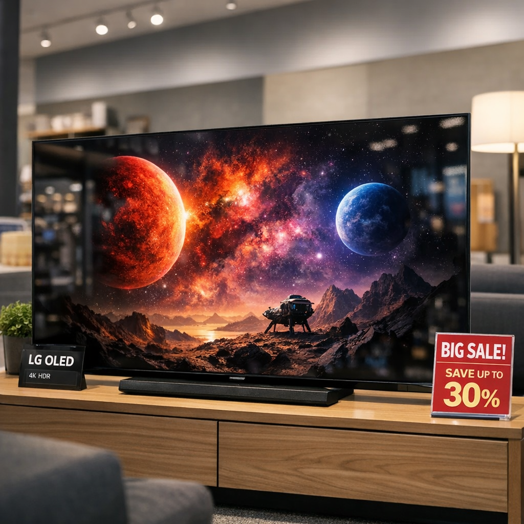 OLED 电视终于不再高不可攀：LG B5 半价开卖，客厅升级进入“甜点区”