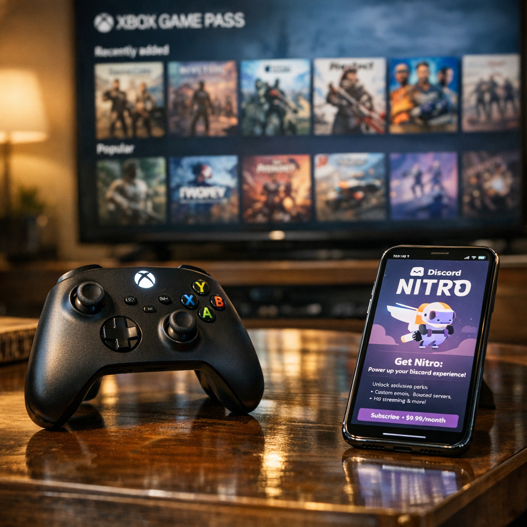 Xbox Game Pass Starter Edition 泄露：微软想把订阅入口塞进 Discord Nitro