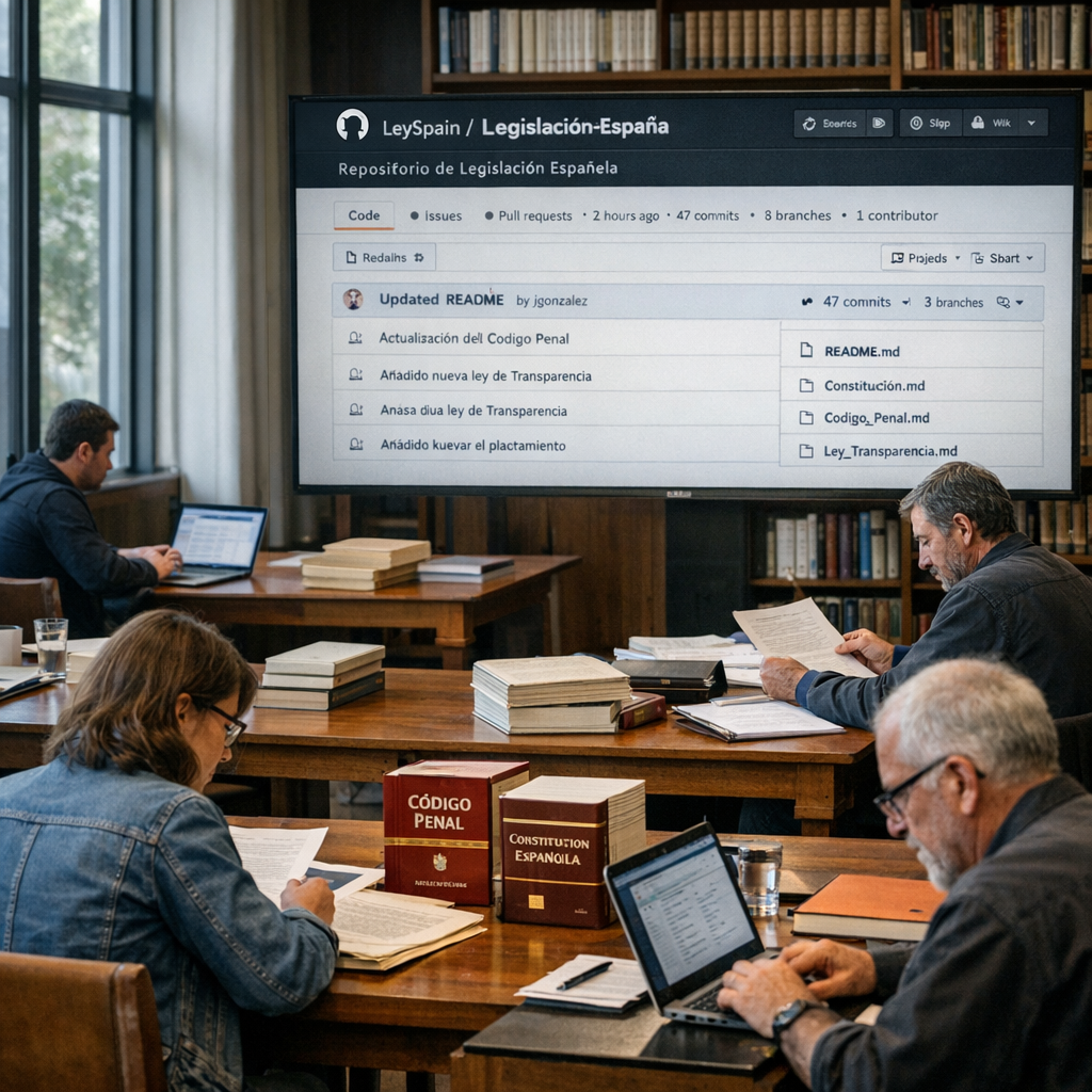 把国家法律塞进 GitHub:西班牙这个开源项目,让“查法条”第一次像查代码一样顺手