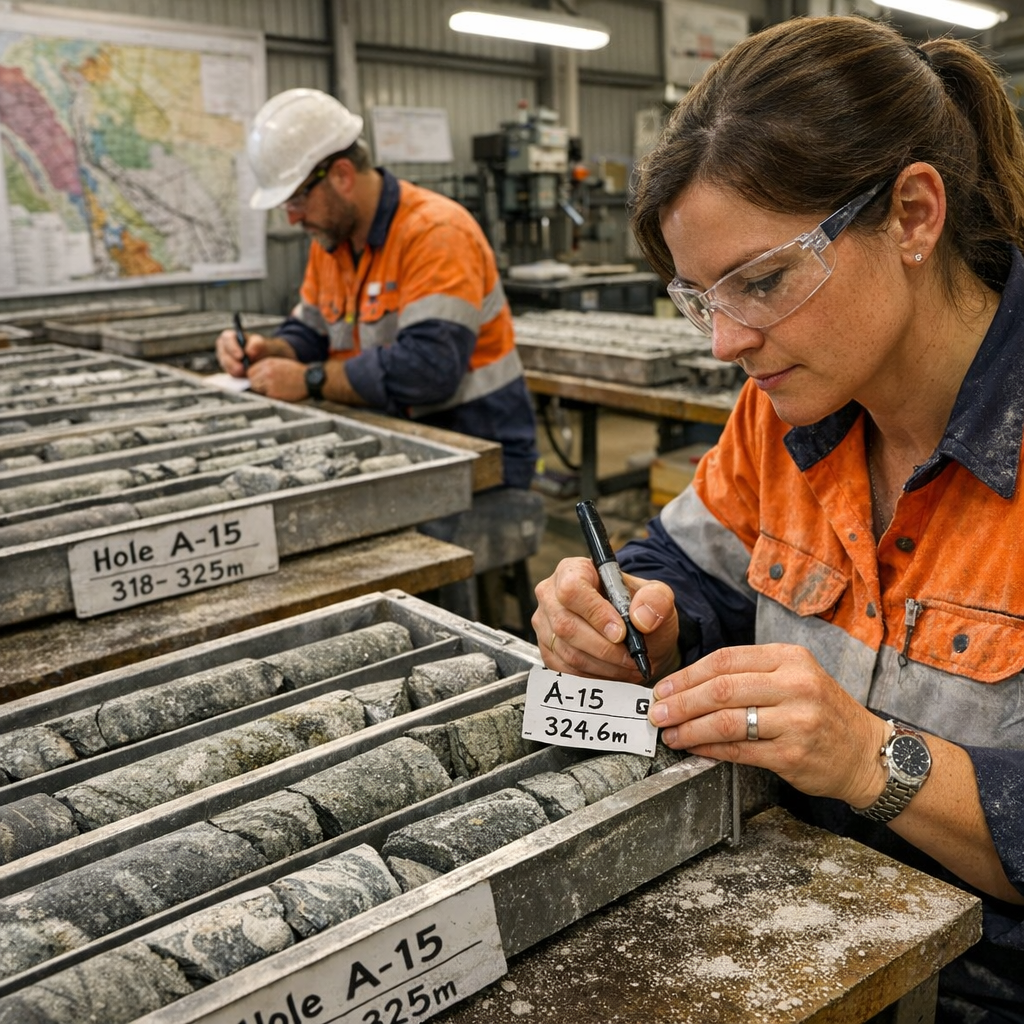 Earth AI自建岩芯实验室：AI找矿卡在了5个月化验等待