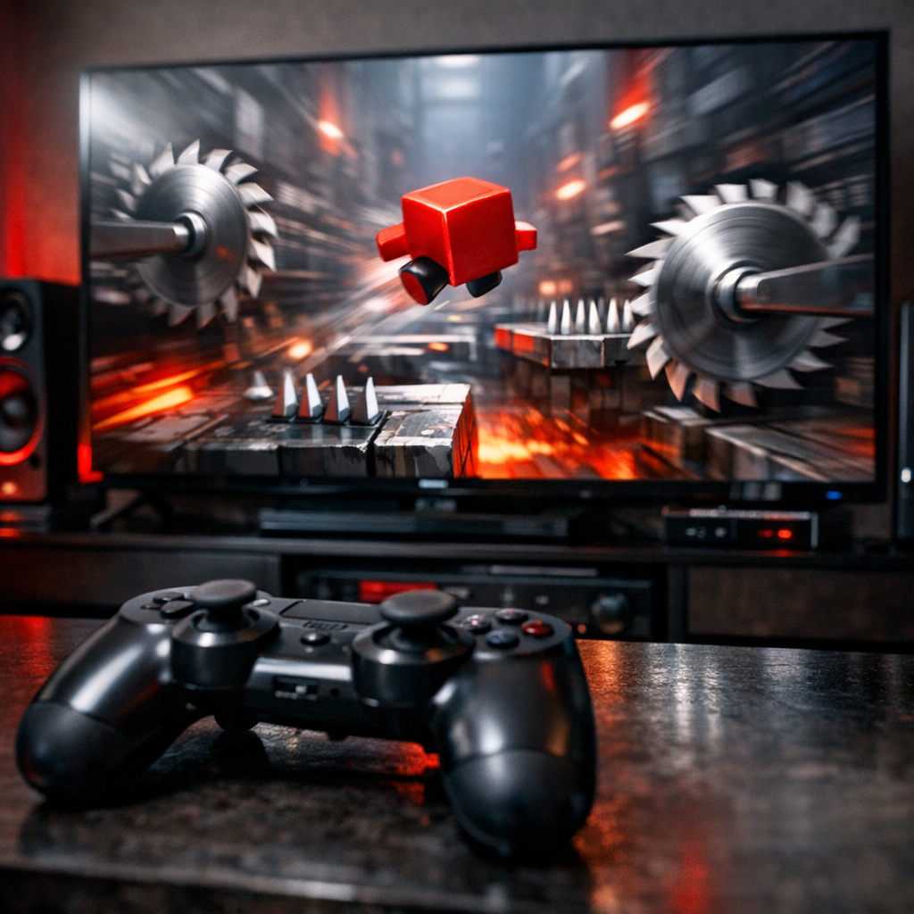 《超级食肉男孩3D》：当“受苦游戏”迈进三维，为什么它反而更好玩了？