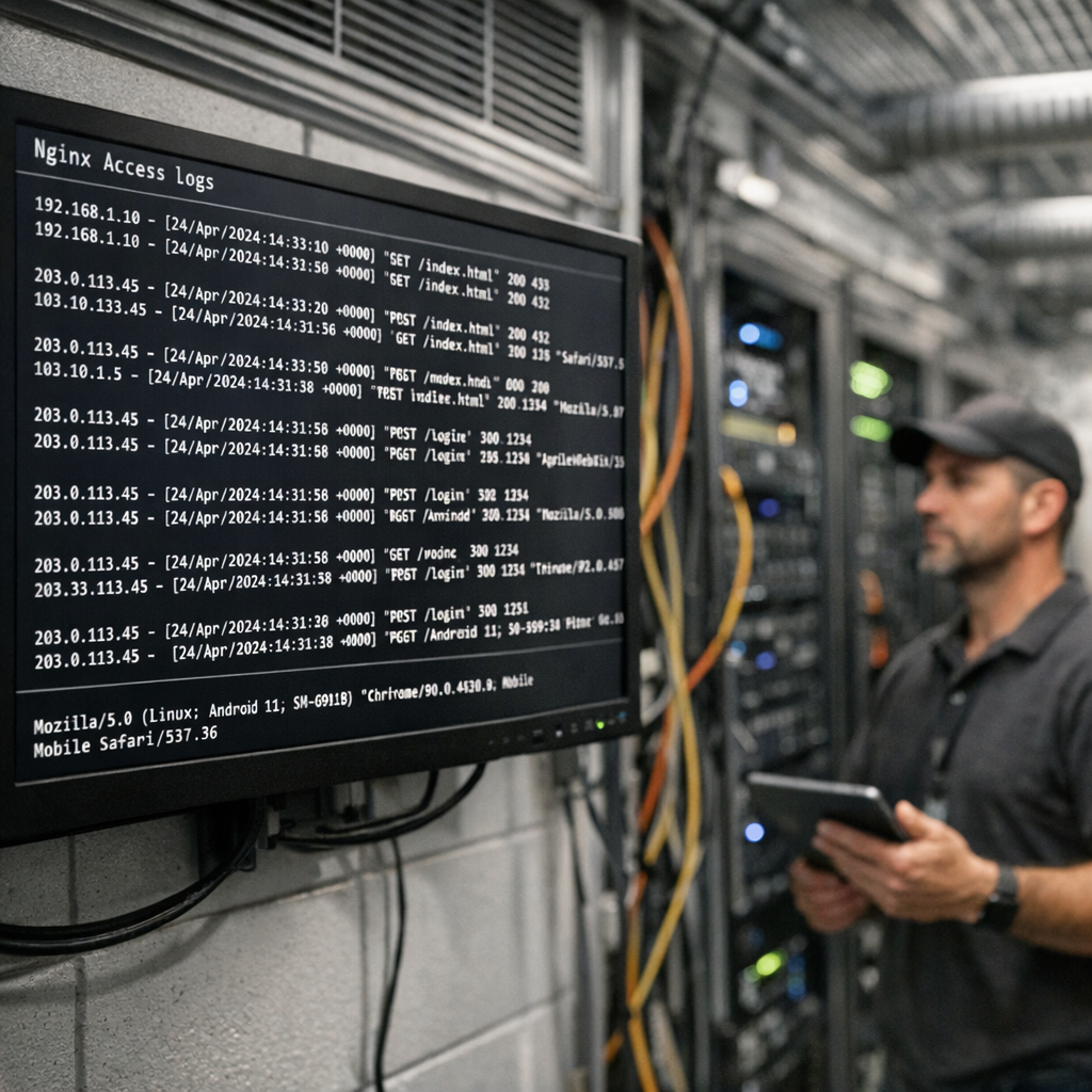 一份 nginx 日志，戳穿了 AI 搜索流量最爱混淆的账