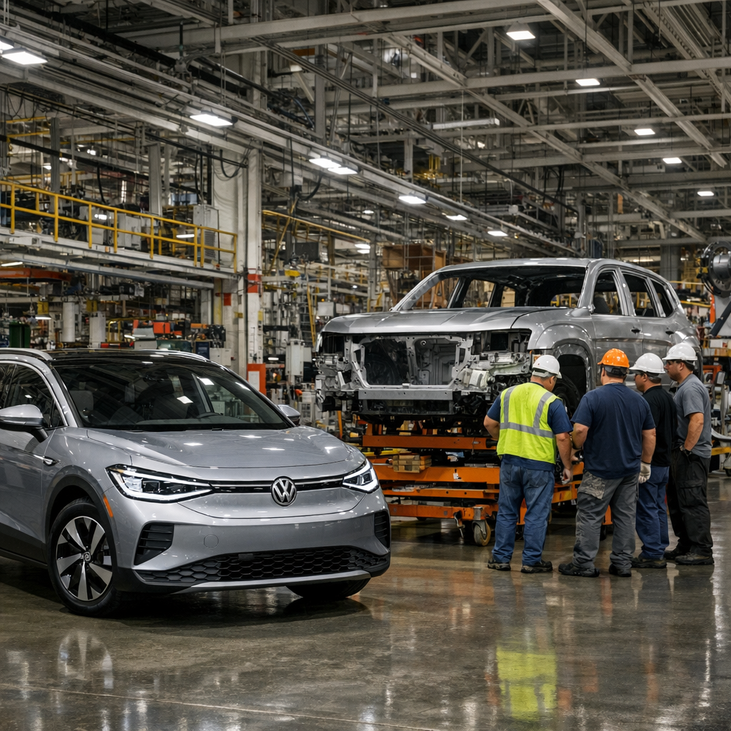 大众在美国停产纯电 ID.4:电动车没输,只是便宜汽油 SUV 又赢了一回