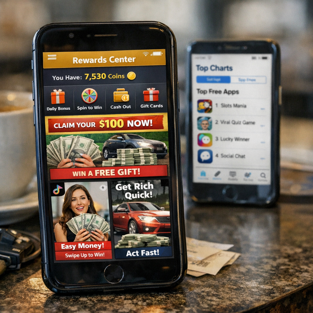 “刷 TikTok 就能赚钱”？Freecash 登顶美区应用榜背后，是一场更老练的数据生意