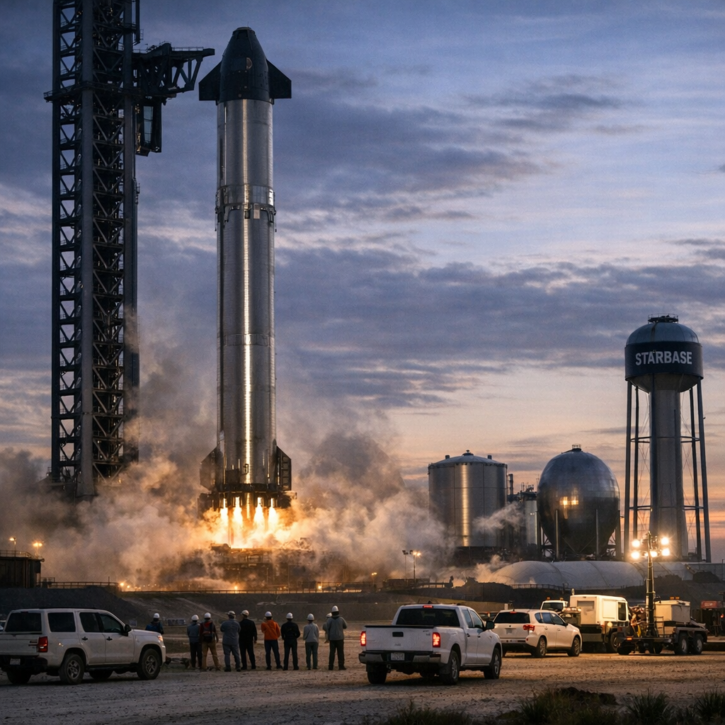 星舰V3点火、欧洲重燃载人梦：太空竞赛正从“谁能上天”变成“谁更扛打”