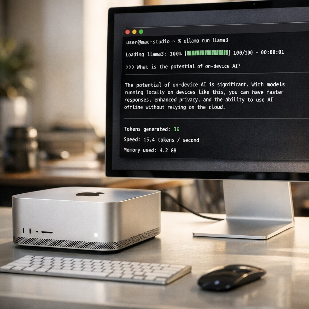 Mac 本地跑大模型又快了一截：Ollama 接入苹果 MLX，云端 AI 的订阅焦虑开始松动