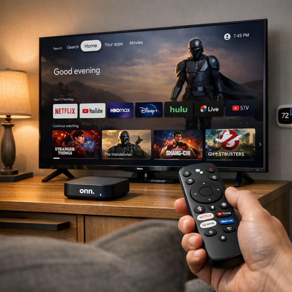 沃尔玛把电视盒子做成了智能家居入口：便宜 4K 盒子，开始卷 Gemini 和 Matter