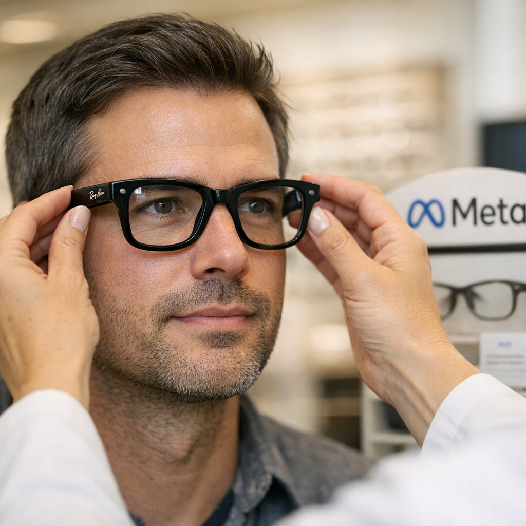 Meta把智能眼镜真正戴进了“日常”：这次先讨好近视人群