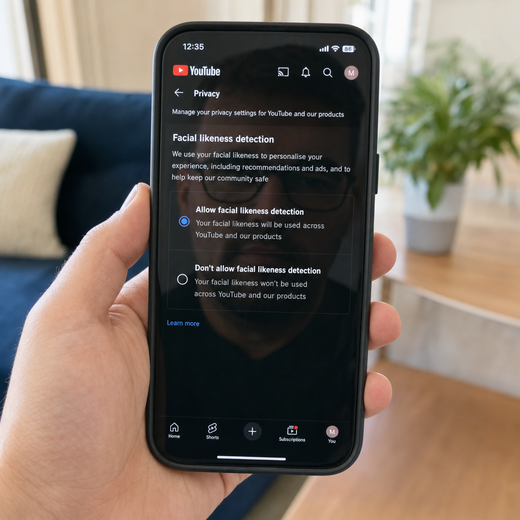 YouTube 向成年人开放 AI 换脸检测：普通人的脸也进入平台保护范围