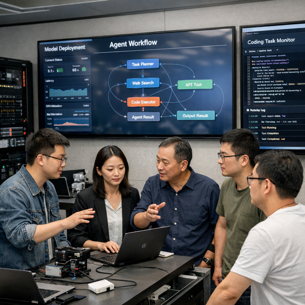 Kimi K2.6、Qwen3.6-Max、Hermes同日加速：AI竞争正从榜单转向Agent运行时