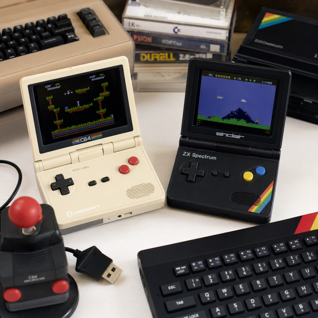 Blaze把C64和ZX Spectrum做成掌机：129美元买的不是性能，是少折腾