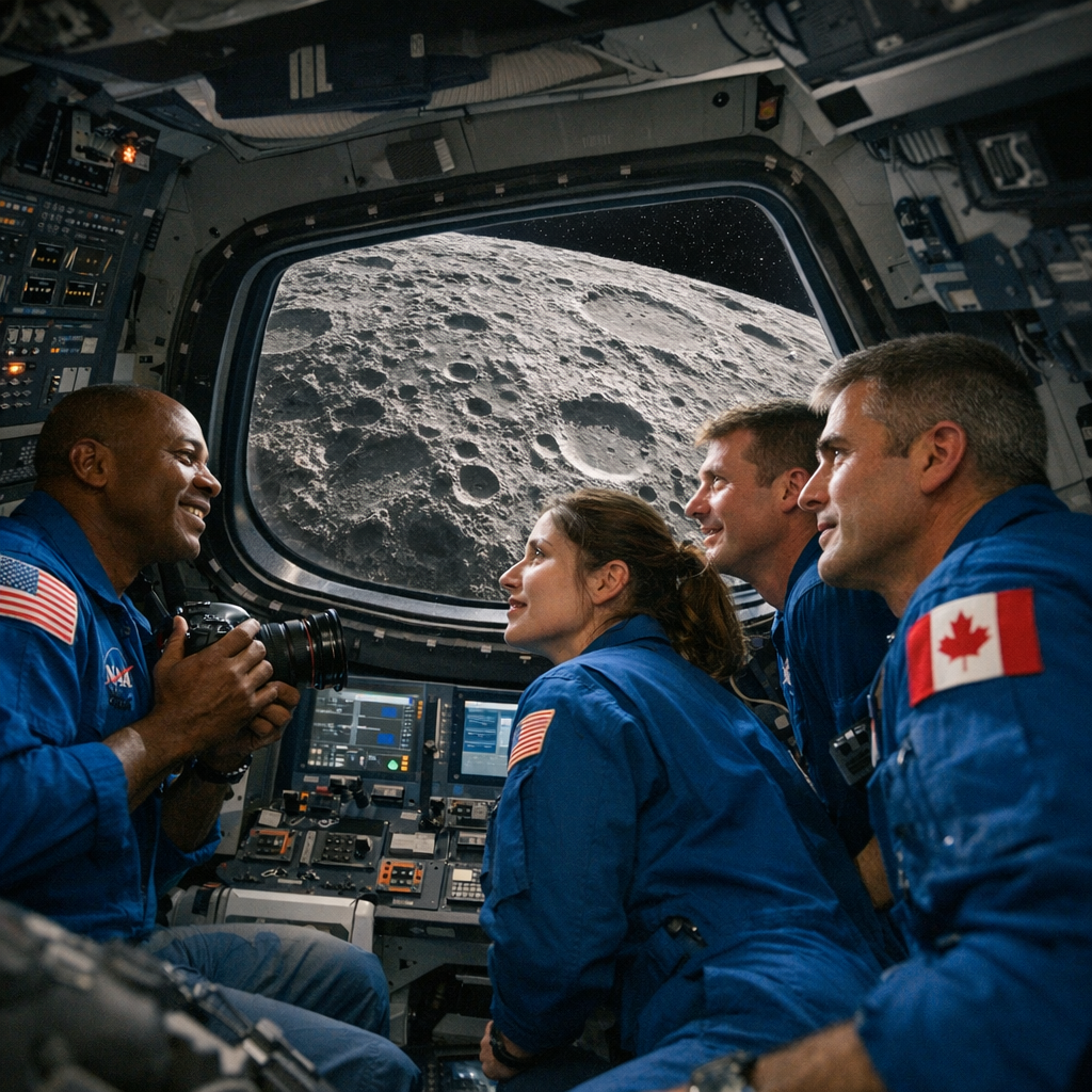 当人类再次望见月背：阿耳忒弥斯二号拍下的，不只是震撼，更是重返深空的信号