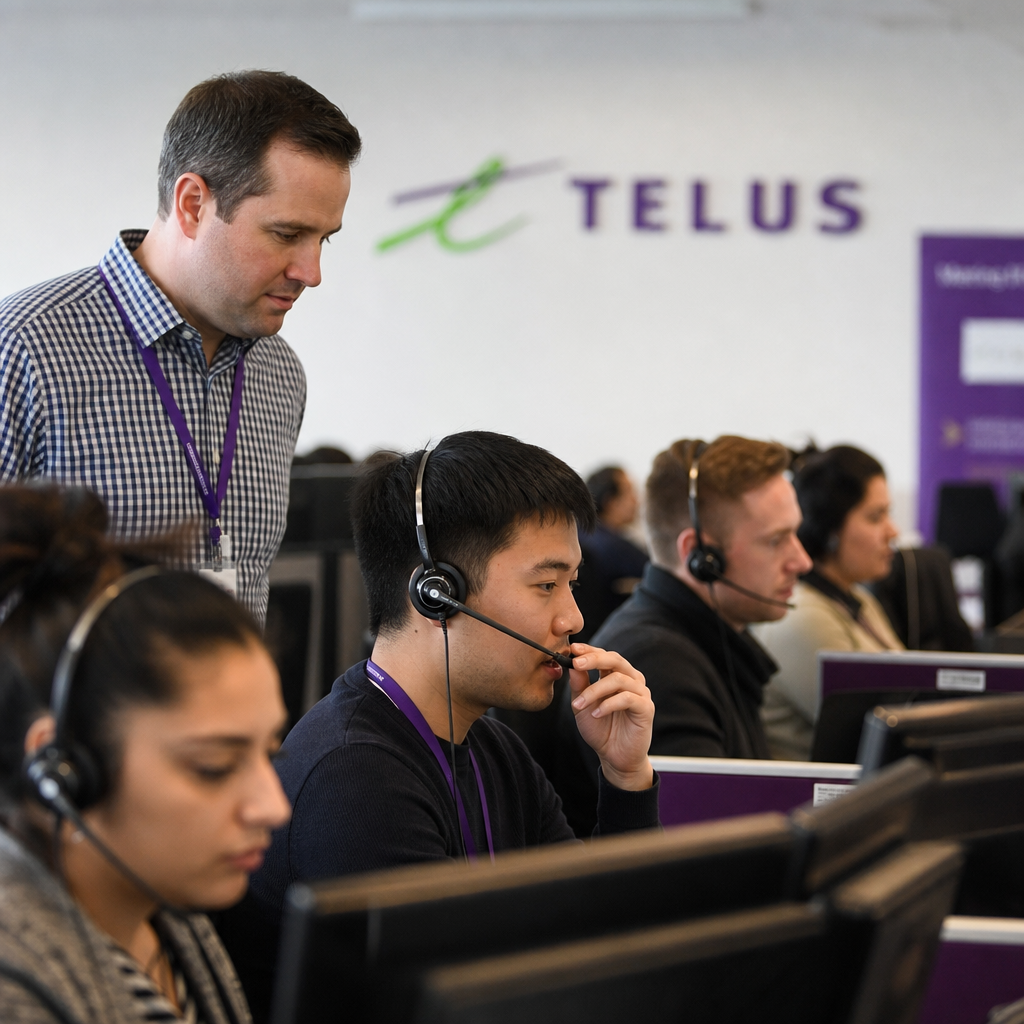 Telus 用 AI 给客服改口音：效率工具可以上，告知规则不能缺席
