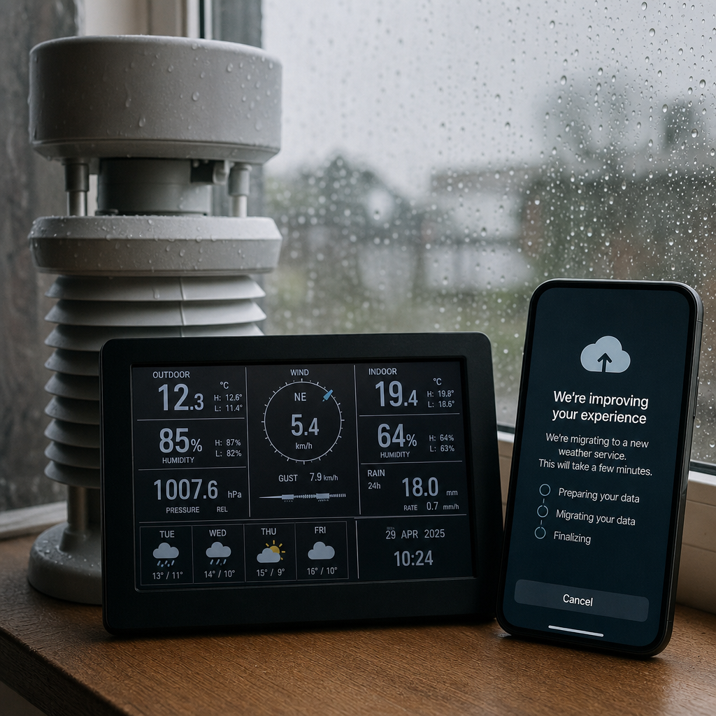 AcuRite 关掉老 App：买了智能气象站，服务还要重新谈