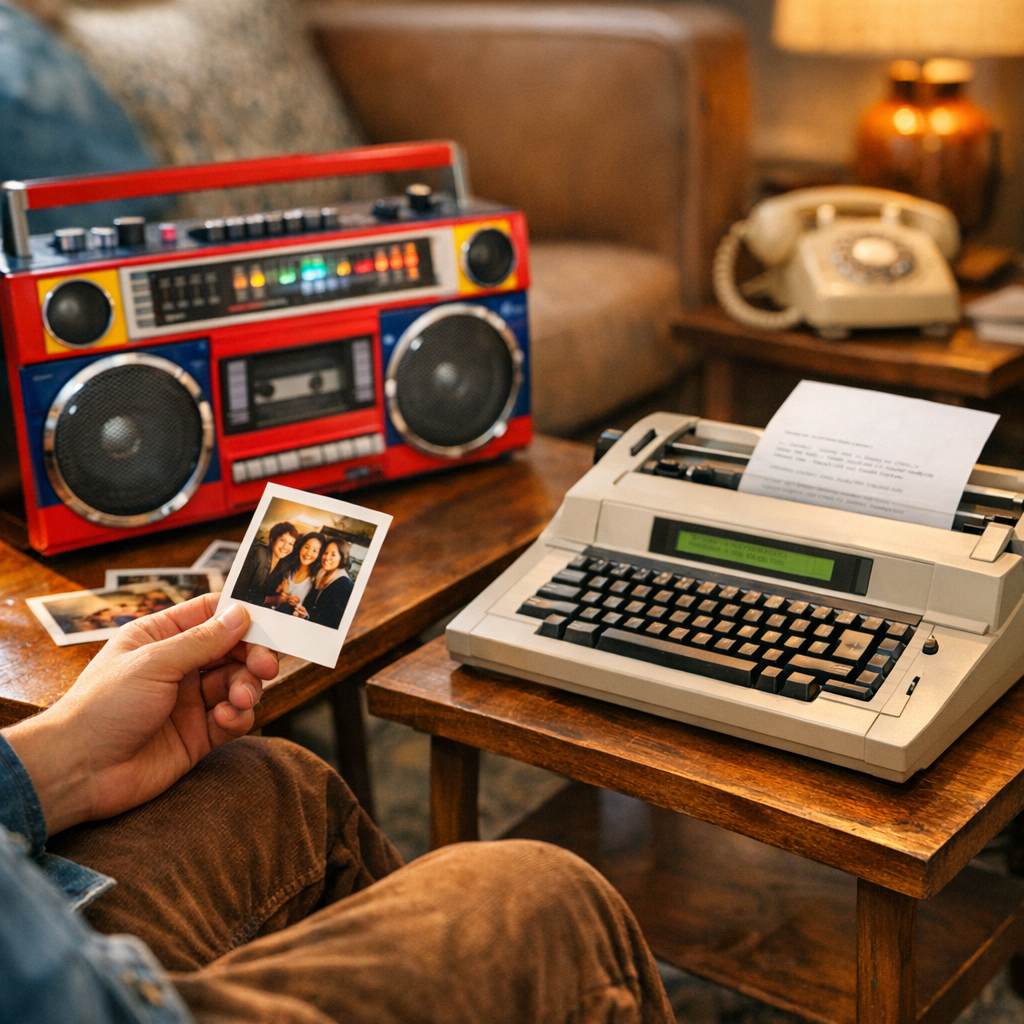 当年轻人开始迷恋磁带、座机和“打字机”:复古科技回潮,不只是怀旧这么简单