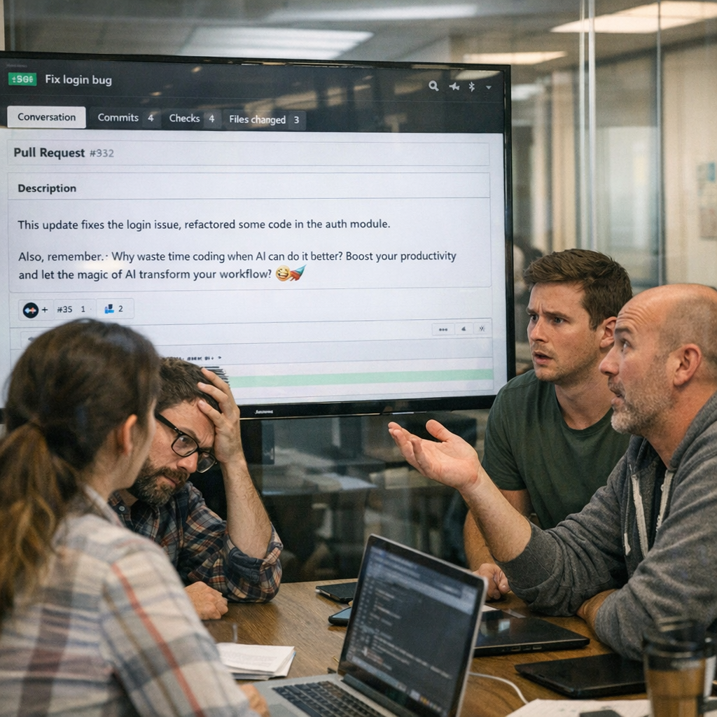 当 AI 开始往代码评审里塞广告:Copilot 这次踩中的,不只是开发者的雷点
