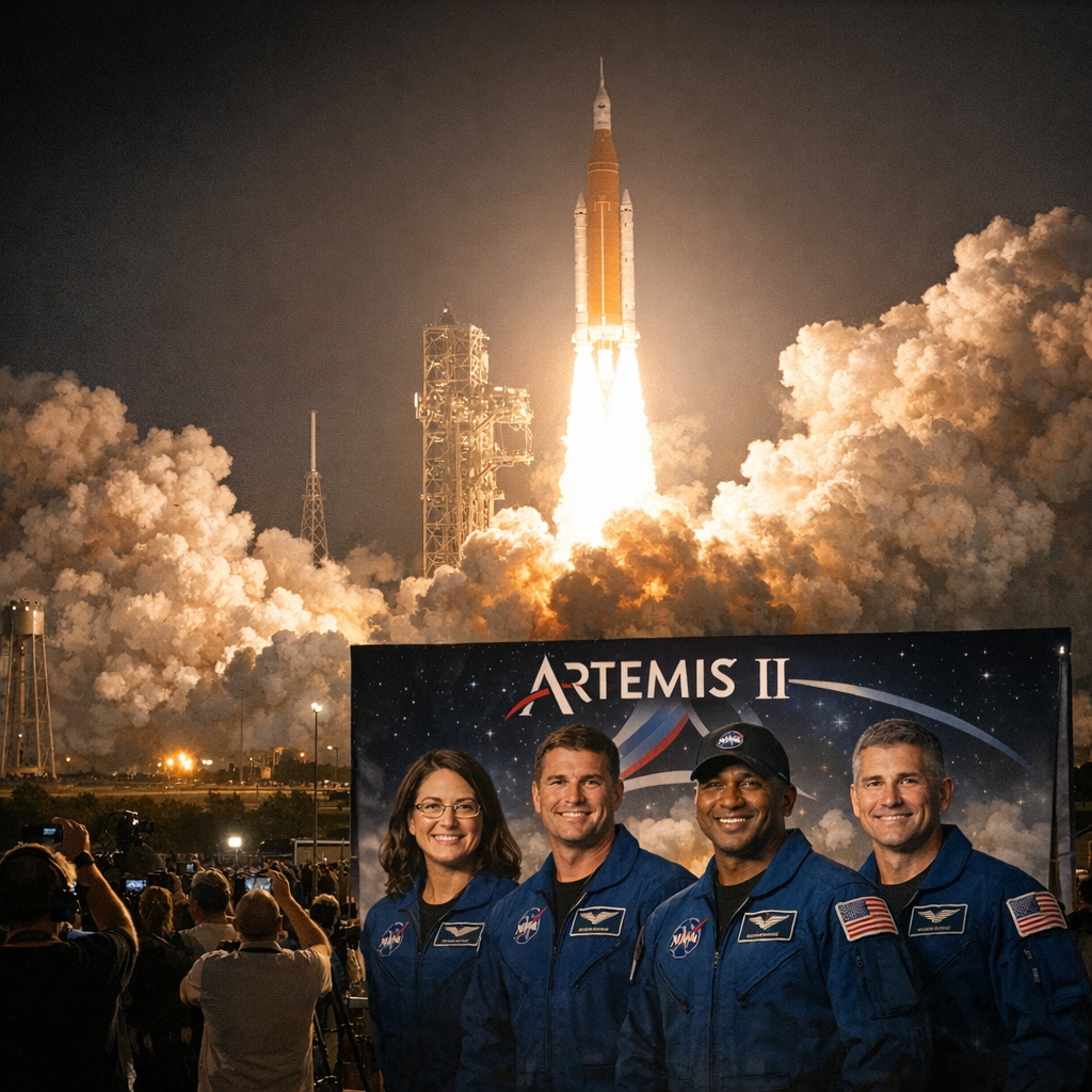 人类重返月球前夜：NASA“阿耳忒弥斯2号”终于把4名宇航员送上了绕月路