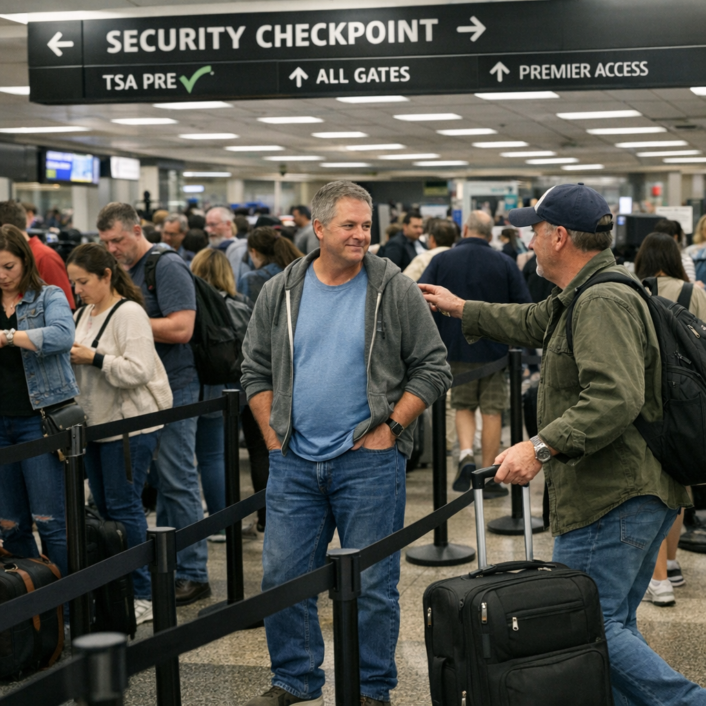 机场安检排队排到能外包了:当“代排队”生意闯进美国机场