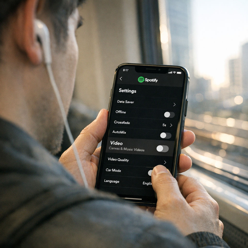 Spotify终于给了用户一个“别放视频了”的开关