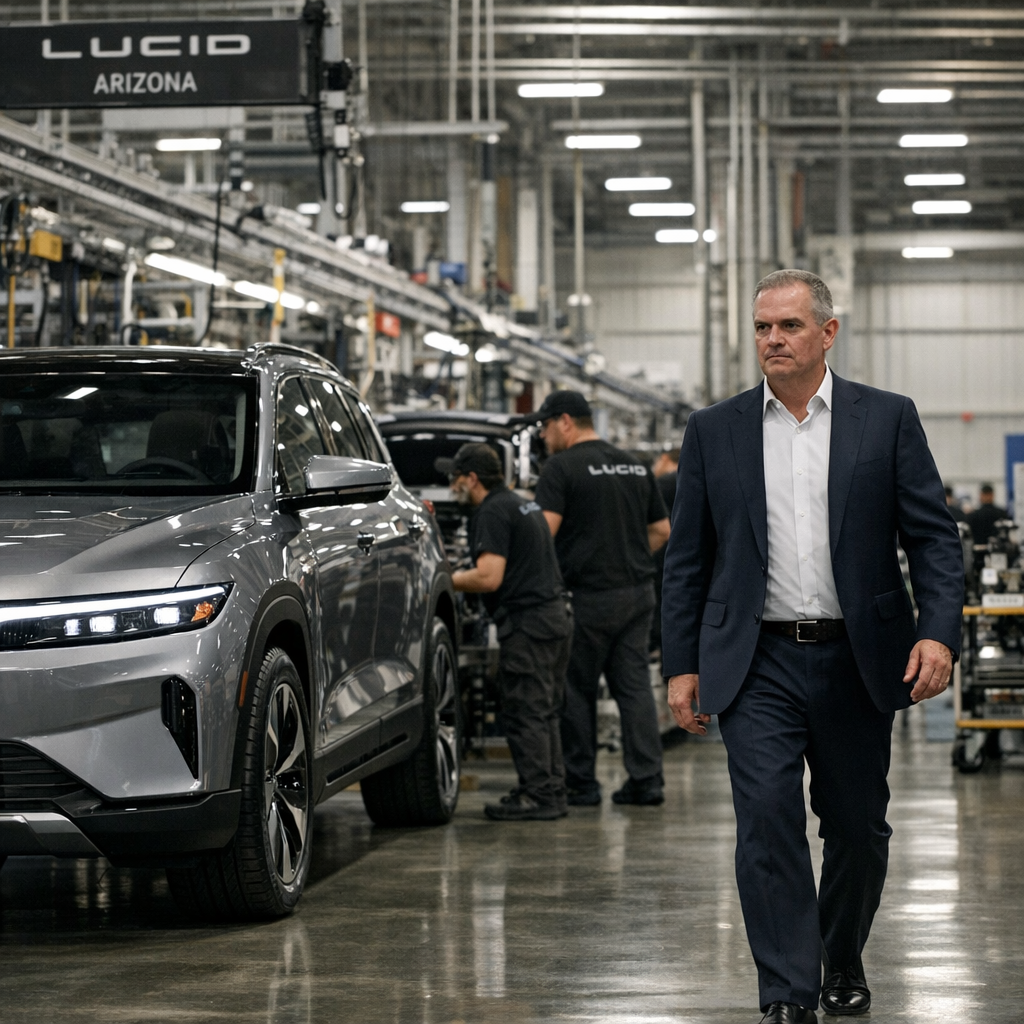 Lucid换帅又输血：Uber加码、沙特续命，这家电动车明星终于要赌一把“活下去”