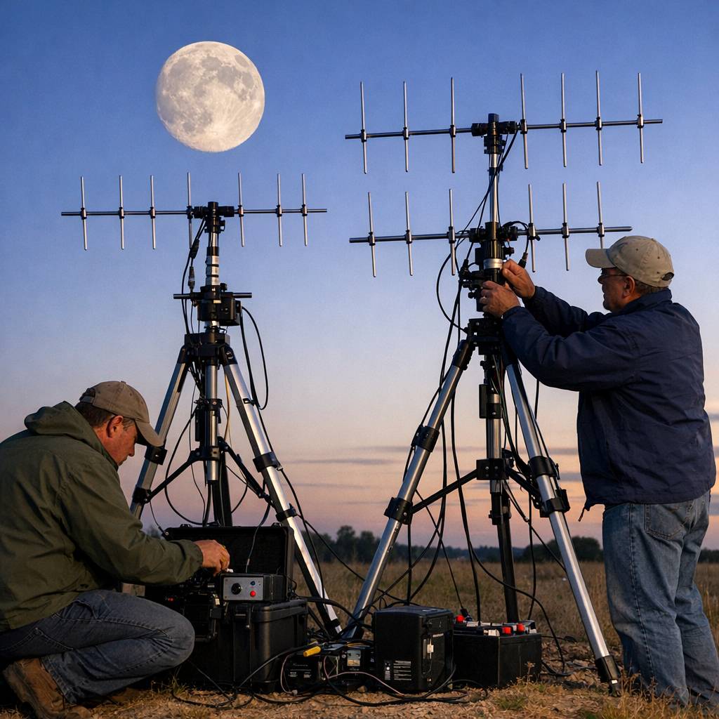 把月亮当“反射板”:Moon RF想把登月级无线电实验,变成开源玩家也能摸到的工具
