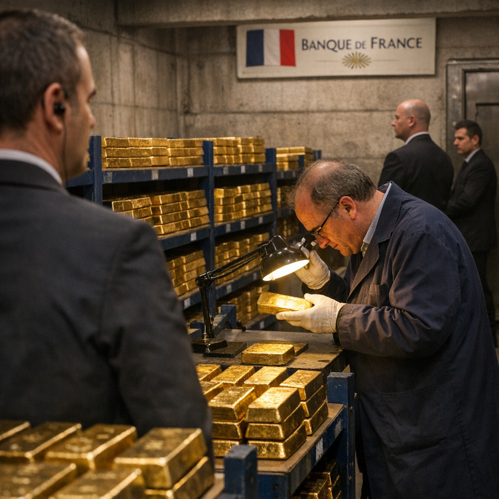 法国把最后一批黄金撤出纽约：这不是“搬家”，而是一次货币时代的微妙转身
