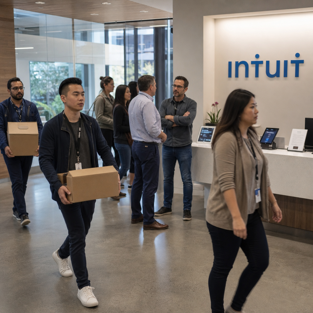 Intuit 裁掉 17% 员工：公司在赚钱，AI 成了改组织的理由