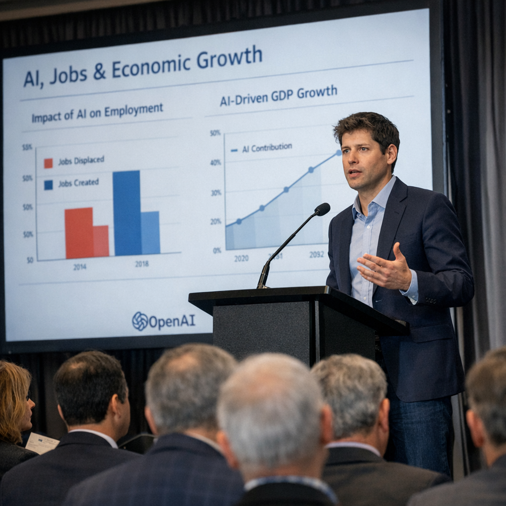 OpenAI开始谈“机器人税”：当AI公司不只卖模型，也试着重写经济规则