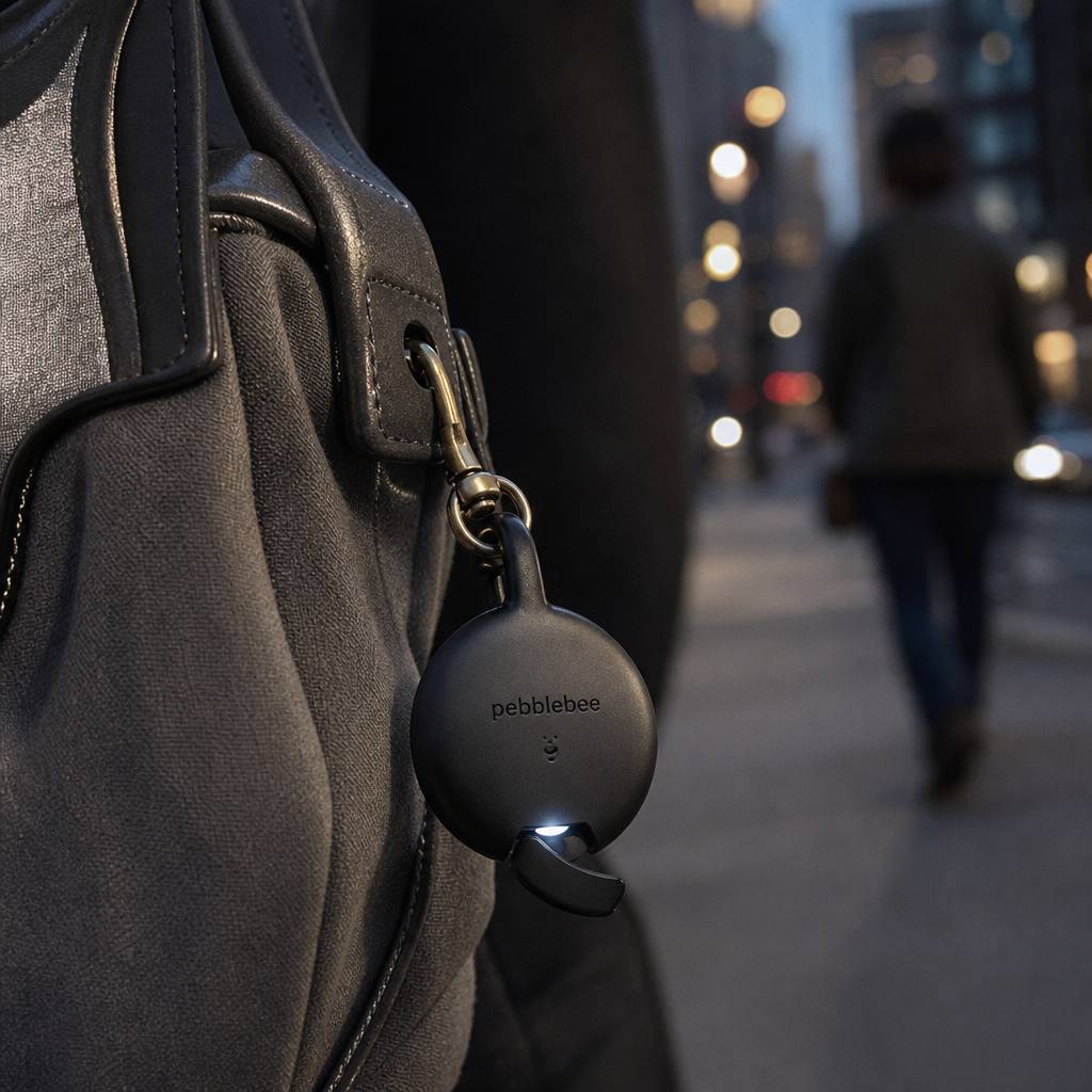 Pebblebee Halo 把蓝牙追踪器做成安全警报器，但别把它当护身符