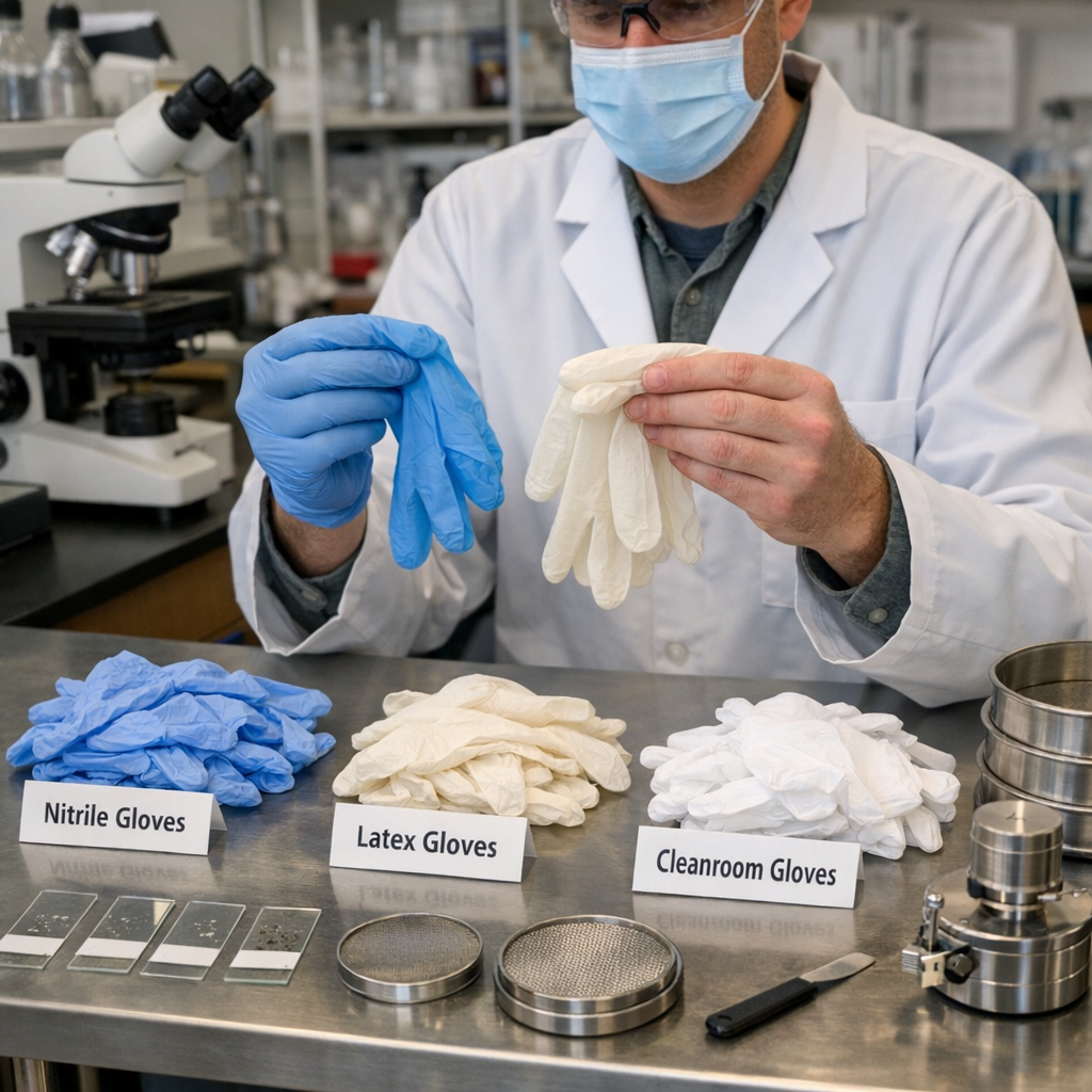 实验室里最熟悉的手套,可能正在“制造”微塑料:密歇根大学给科研圈提了个醒