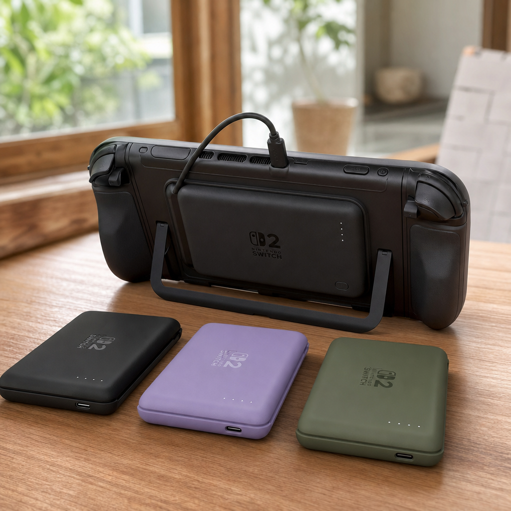 Belkin 给 Switch 2 做了个“续航握把”，但它不是无线充电
