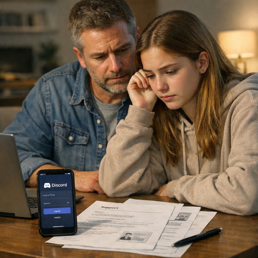 女儿一句“我18岁了”，父亲被Discord客服困了四周：一场未成年账号事故，暴露了平台治理的尴尬