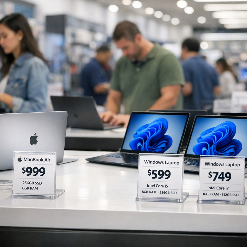 一台 599 美元的 Mac,把微软又一次逼回了“修 Windows”这条老路