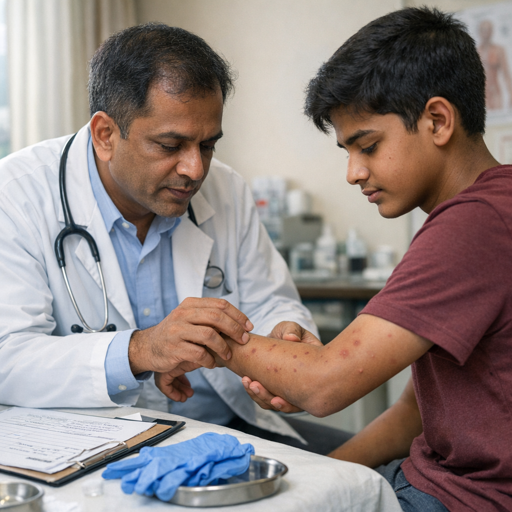 15岁女孩水痘后长出5个瘢痕疙瘩：罕见病例提醒，别低估可预防疾病