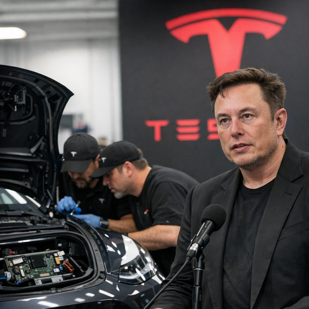 马斯克承认：数百万辆 HW3 特斯拉想跑真正 FSD，得换电脑和摄像头