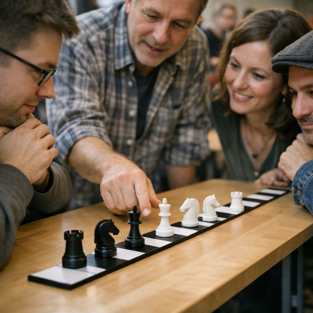 一条线上的将军：这个“1D 国际象棋”为什么让人越玩越上头