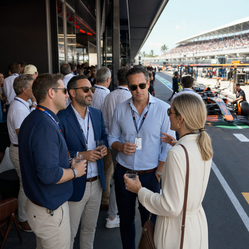 F1围场成了创业圈的新交易场,赛车只是入场券