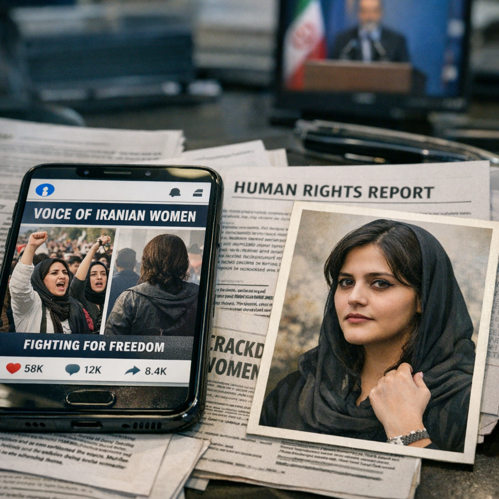 特朗普“救下”的伊朗女性，是真的；被AI修过的政治秀，也是真的