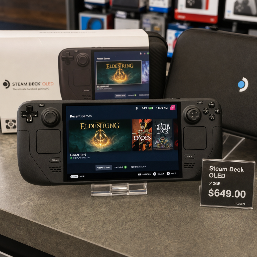 Steam Deck OLED 回来了,但 949 美元的旧硬件已经不便宜了