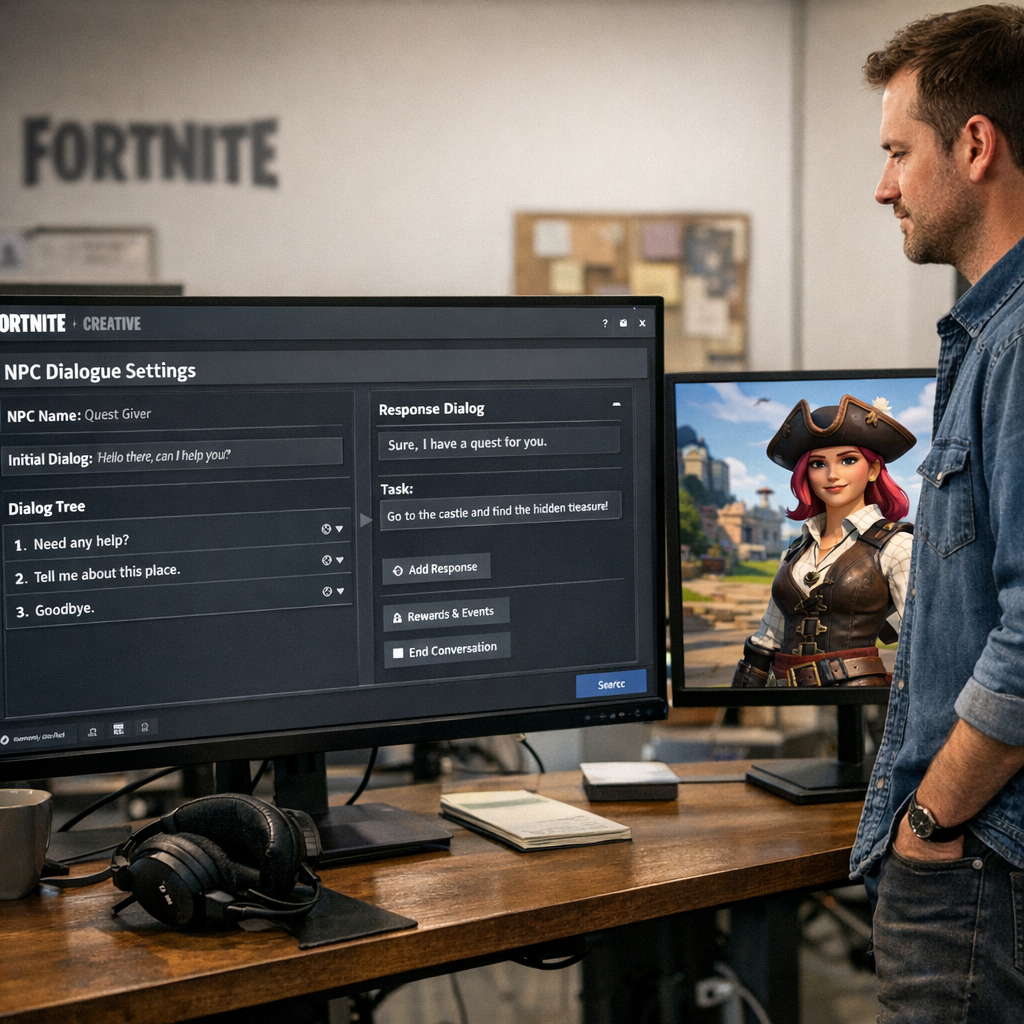 Epic把AI聊天NPC塞进《堡垒之夜》，但先把“恋爱陪伴”这扇门焊死了