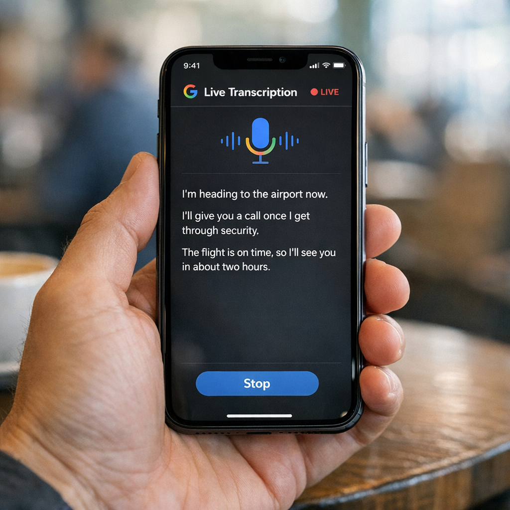 谷歌悄悄把“离线 AI 语音输入”塞进了 iPhone：这不是小应用，而是一场输入法战争的前奏