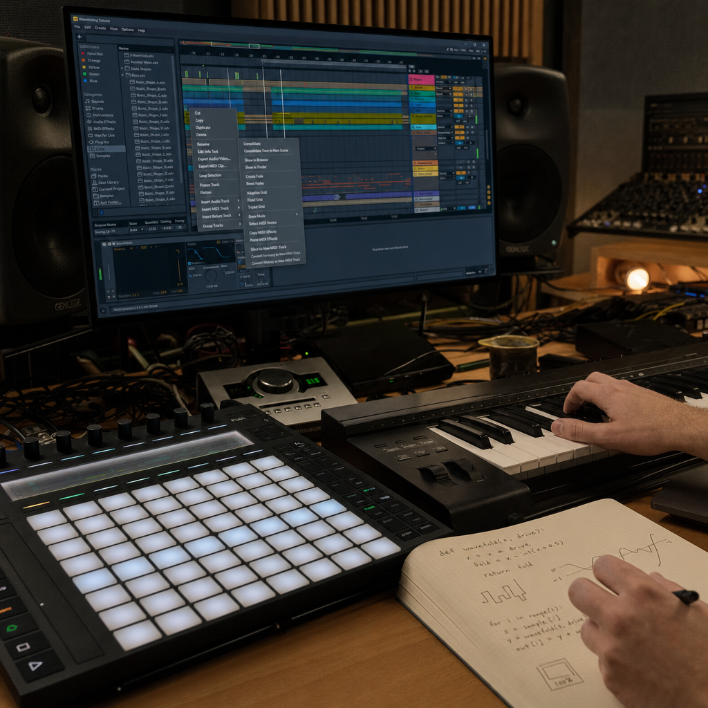 Ableton 让 Live 支持 JavaScript 扩展：右键能改工作流，但别急着上车