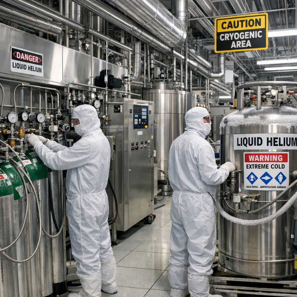 别只盯着石油了，真正卡住高科技脖子的，可能是氦气