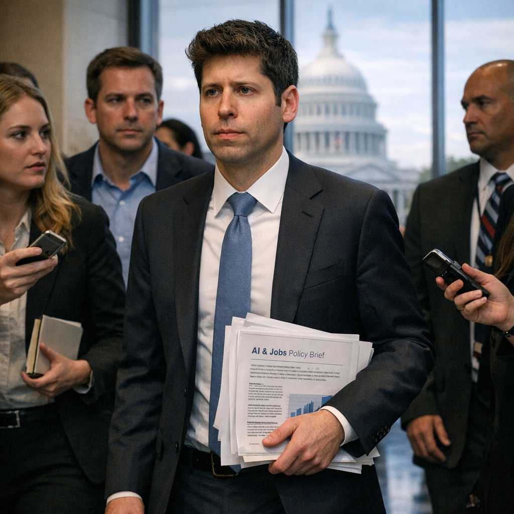 OpenAI突然谈起“给AI失业者发钱”,华盛顿为什么先皱眉