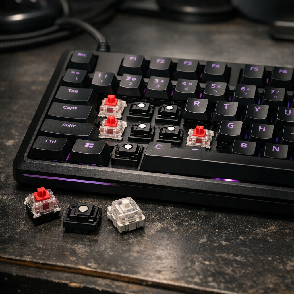 罗技 G512 X：39 个混合轴座，把游戏键盘的老矛盾摆上台面