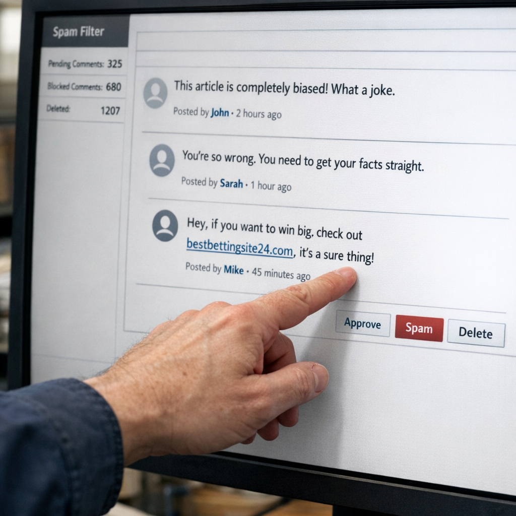 AI 没发明评论垃圾，它只是让 spam 学会了“聊天”