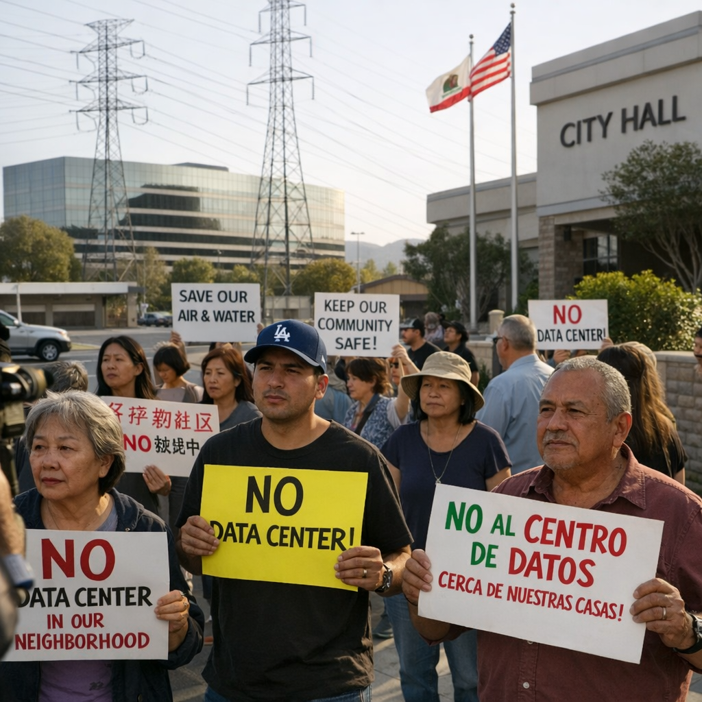 居民把数据中心挡在家门外，但真正该怕的是那套“先批再说”的审批机器