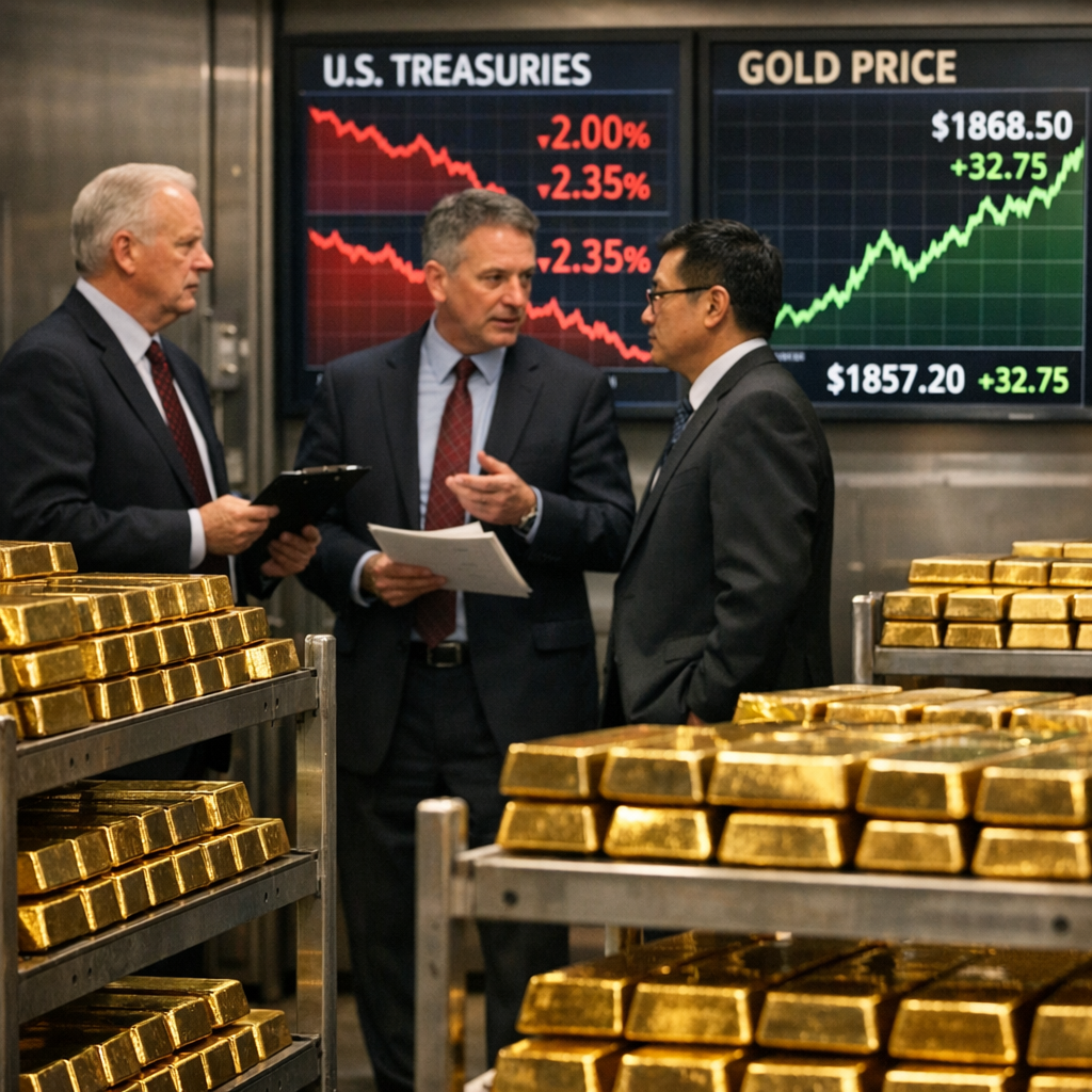 黄金压过美债，央行在用脚投票：全球储备体系正在悄悄改写